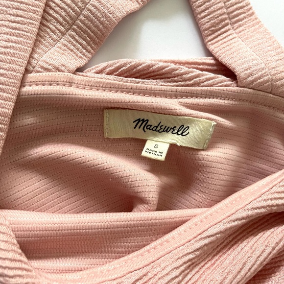 Madewell Pink Tiered Tank - Picture 6 of 6